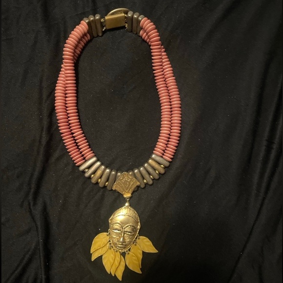 Dominique Denaive Jewelry - Dominique Denaive Mask Necklace